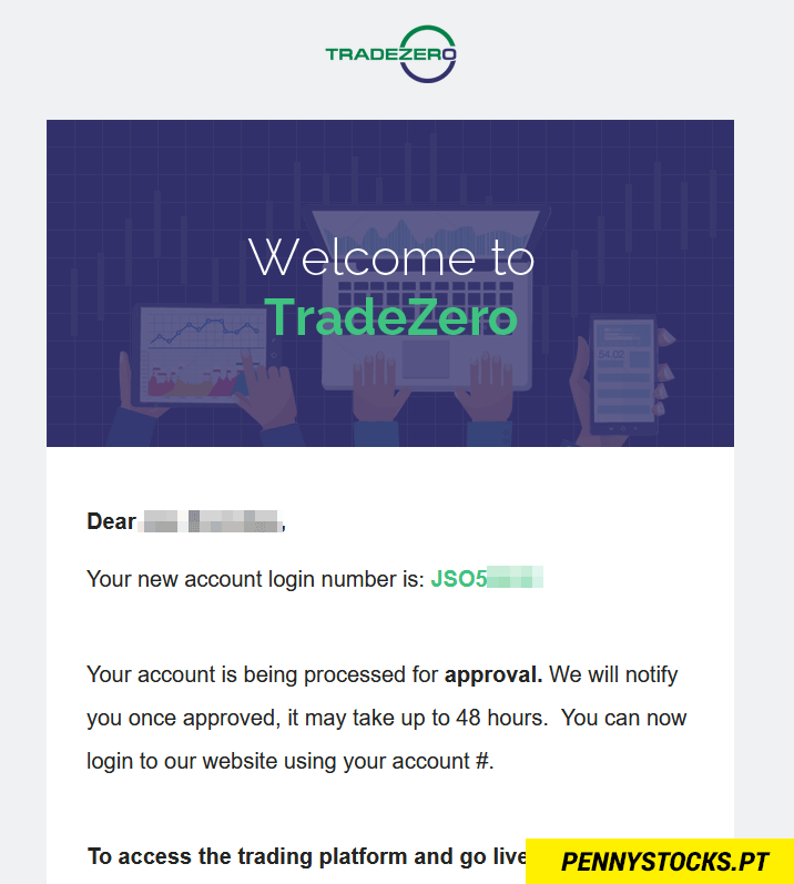 Como abrir conta na TRADEZERO