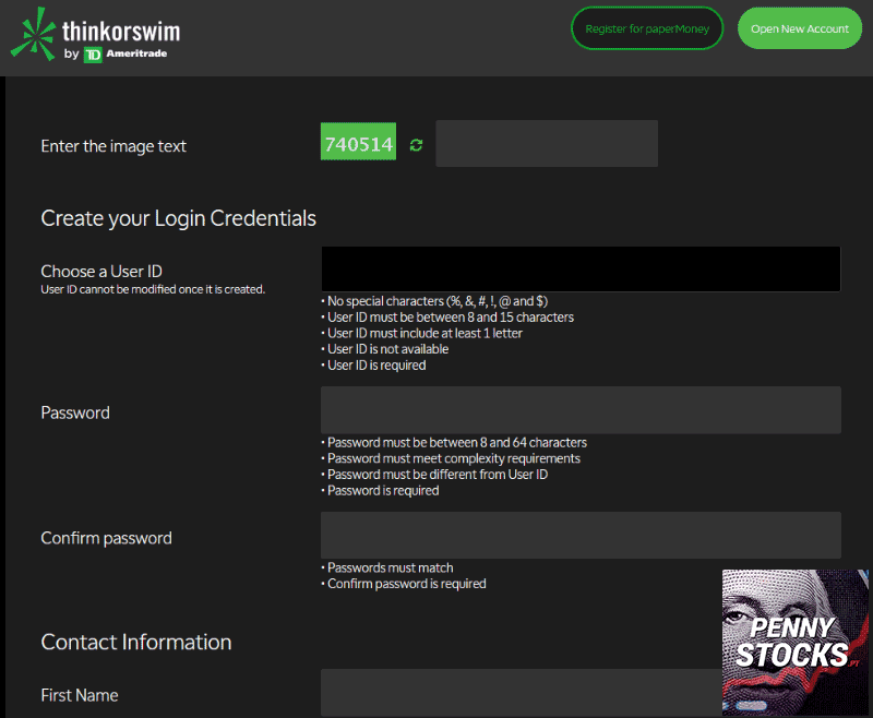 Como abrir conta paper trading na TD Ameritrade (thinkorswim)