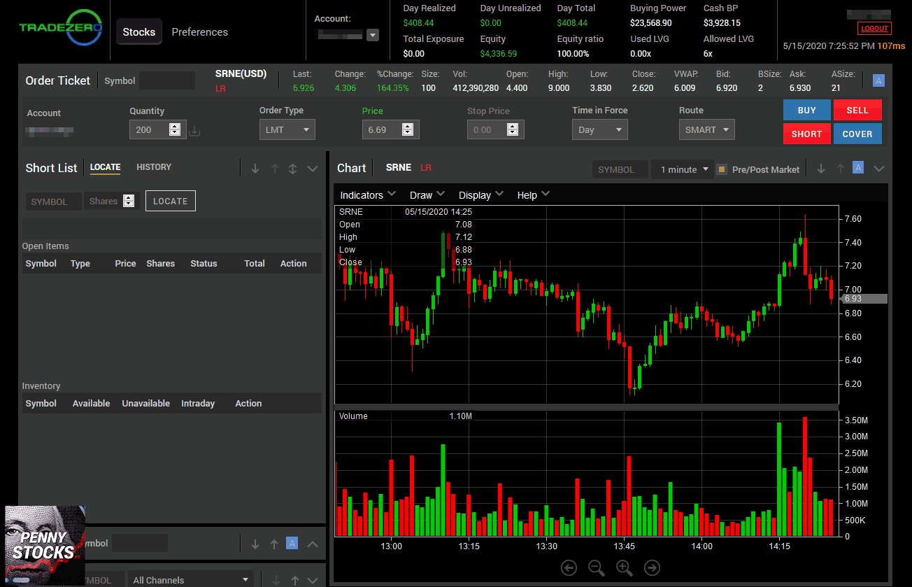 Plataforma ZeroFREE da corretora TRADEZERO