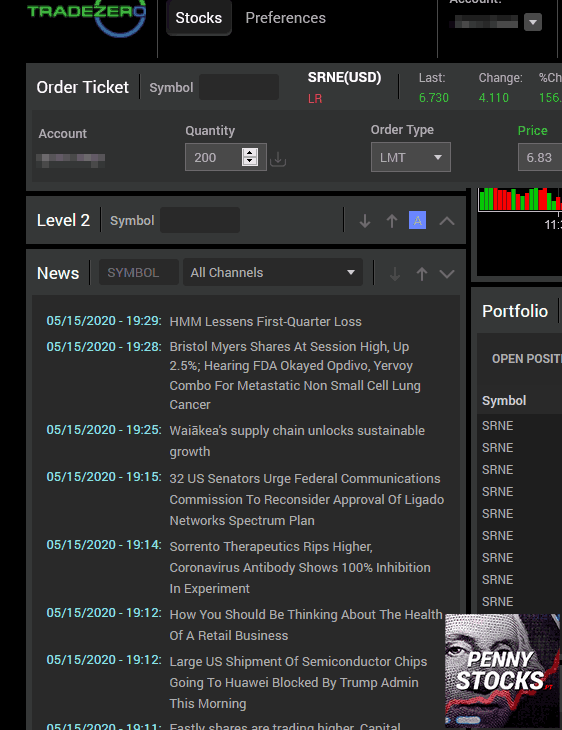 Plataforma ZeroFREE da corretora TRADEZERO