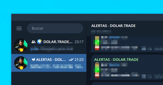 Alertas grupo DOLAR.trade